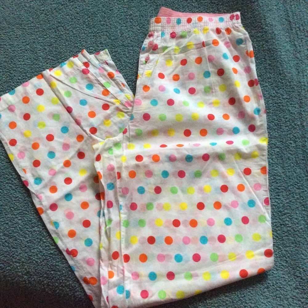 NWOT (M) PINK Polka Dot Sleep/Lounge Pants
